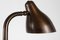 Vilhelm Lauritzen Flexible Desk Lamp in Brass from Lyfa, Denmark, 1940s, Image 6