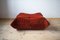 Amber Corduroy Togo Pouf by Michel Ducaroy for Ligne Roset 2