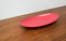 Mid-Century German Space Age Pink Plastic Bowl Plate from Revolit, 1960s 1