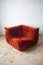 Amber Corduroy Togo Living Room Set by Michel Ducaroy for Ligne Roset, 1979, Set of 5 3