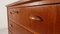 Vintage Danish Chest of Drawers in Teak 10