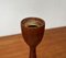 Mid-Century Danish Teak Tulip Candleholder, 1960s 9