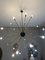 Ottone Sputnik vintage grande con cristales de Murano, años 90, Imagen 4