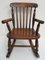 Antique Windsor Children's Rocking Chair, 1850 1