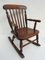 Antique Windsor Children's Rocking Chair, 1850, Image 3