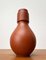 Mid-Century German Minimalist Wormser Terra-Sigillata Pottery Vase, 1960s, Image 13