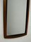 Scandinavian Mirror with Wood Frame, 1960s, Image 9