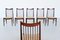 Model 422 Dining Chairs in Rosewood by Helge Sibast for Sibast, Denmark, 1960s, Set of 6 6