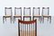 Model 422 Dining Chairs in Rosewood by Helge Sibast for Sibast, Denmark, 1960s, Set of 6, Image 6