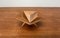 Dekorative Mid-Century Dreibeinschale aus Holz, 1960er 4