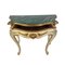 Early 20th Century Venetian Lacquered and Gilt Console 4
