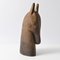 Vintage Ceramic Horse Head Figurine by Anette Edmark, 1990s 3