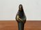 Brutalistische Mid-Century Sakral Bronze Maria und Jesus Figur, 1960er 11