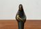 Mid-Century Brutalist Sakral Bronze Maria and Jesus Figurine, 1960s, Image 11