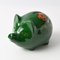 Vintage Italian Green Pig Money Box from Sica / Sicart, 1970s, Image 2