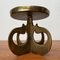 Vintage Brutalist Metal Candleholders, 1970s, Set of 2, Image 5