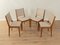 Vintage Dining Room Chairs by Johannes Andersen, 1960s, Set of 4 1