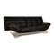 Canapé Trois Places Noir en Cuir de Ligne Roset 8