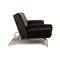 3-Seater Sofa in Black Leather from Ligne Roset, Image 9