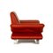 Lounge Chair in Red Leather from Koinor Rossini 7