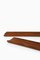 Vassoi in teak di Johnny Mattsson, anni '60, set di 2, Immagine 4