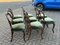 Walnut Balloon Back Dining Chairs, Set of 8 9