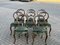 Walnut Balloon Back Dining Chairs, Set of 8 5