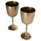 French Chalices in Silvered Coloured Metal, France, 1960s, Set of 2, Image 2