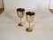 French Chalices in Silvered Coloured Metal, France, 1960s, Set of 2 13