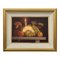 Howard Shingler, Interior Still Life with Fruit & Candle, 1985, Oil Painting, Framed 1