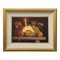 Howard Shingler, Interior Still Life with Fruit & Candle, 1985, Oil Painting, Framed, Image 1