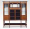 Mahogany Inlaid Display Cabinet by Maple and Co., 1890s, Image 1