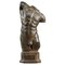 Busto in bronzo di uomo nudo attribuito a Pierre Chenet, anni '80, Immagine 1