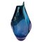 Teardrop Vase aus Glas von Flavio Poli für Seguso, 1960er 1