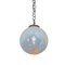 Glass Ball Hanging Lamp from Mazzega, 1970s 3