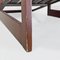 Moderner italienischer Sessel aus schrägen Holzlatten, 1980er 10