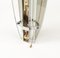 Large Mid-Century Sconces in Colored Glass & Chrome attributed to Veca, Italy, 1970s, Set of 2 17