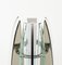 Large Mid-Century Sconces in Colored Glass & Chrome attributed to Veca, Italy, 1970s, Set of 2, Image 15