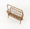 Mid-Century Rattan and Bamboo Magazine Rack, Italy, 1960s 9