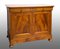 French Louis Philippe 2-Door Cappuccina Sideboard in Walnut, 19th Century, Image 1