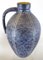 Mid-Century West German Blue and White Vase, Image 1