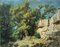 Louis Delorme, bosque y rocas, de finales del siglo XIX, óleo sobre lienzo, Imagen 2