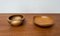 Mid-Century German Wooden Bowls, 1960s, Set of 2 13