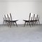 Mod. 634 Dining Chairs by Carlo De Carli for Cassina, 1950s, Set of 6, Image 2