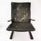 Mid-Century Leather Armchair, Norway, 1970s 2