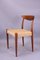 Model MK310 Dining Chairs by Arne Hovmand-Olsen for Mogens Kold, 1960s, Set of 6 2