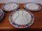 Acapulco Fondue Plates from Villeroy & Boch, 1970s, Set of 6 2