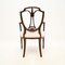 Antique Inlaid Sheraton Style Carver Armchair, 1900s 5