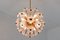 Mid-Century Brass Floral Ceiling Light in the style of Emil Stejnar, 1960s, Image 2