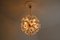 Mid-Century Brass Floral Ceiling Light in the style of Emil Stejnar, 1960s 5